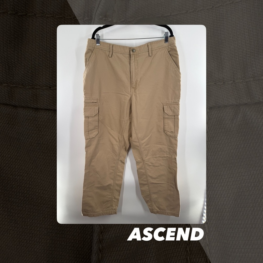 EUC Ascend Tan Cargo Pants